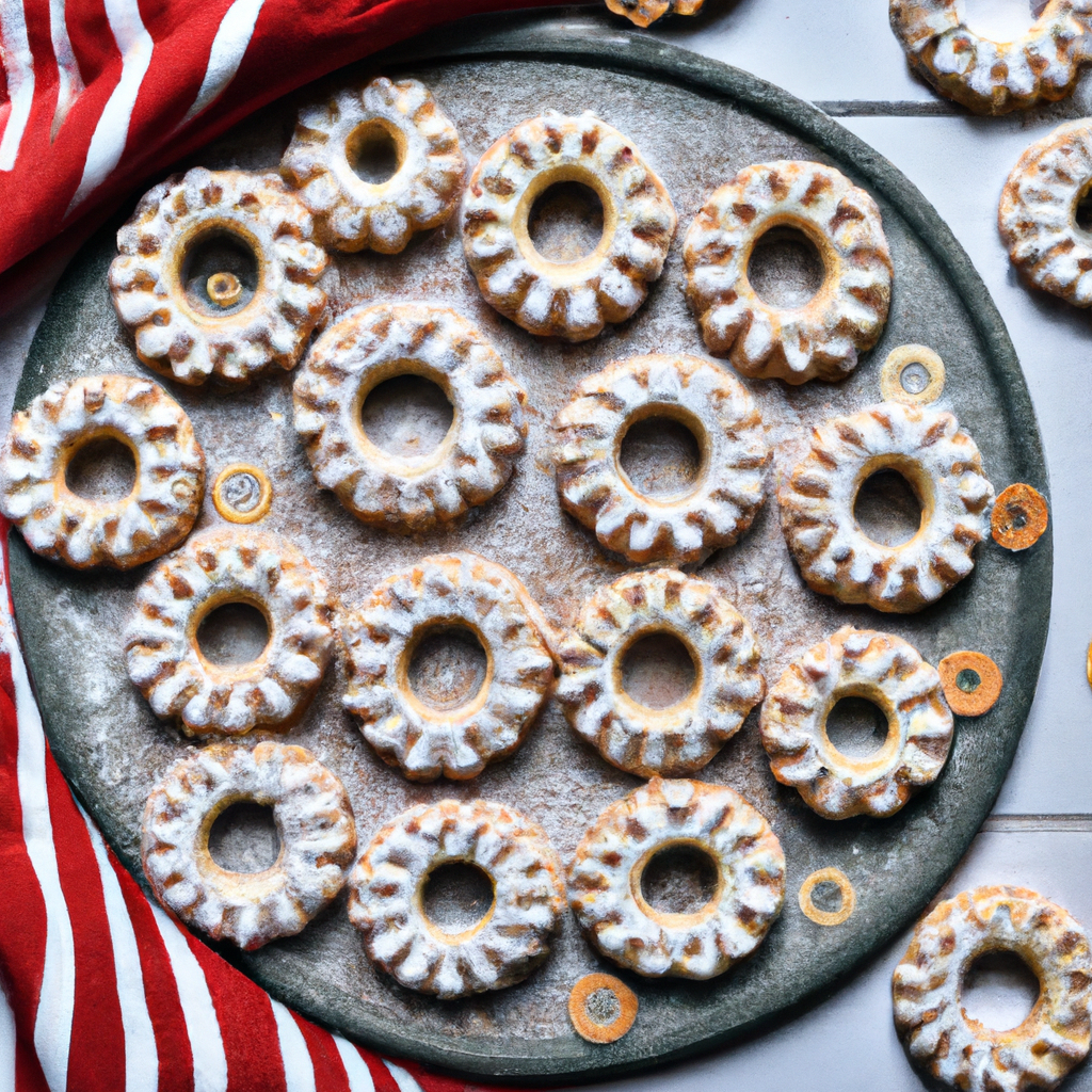 Vaniljekranser Vanilla Ring Cookies