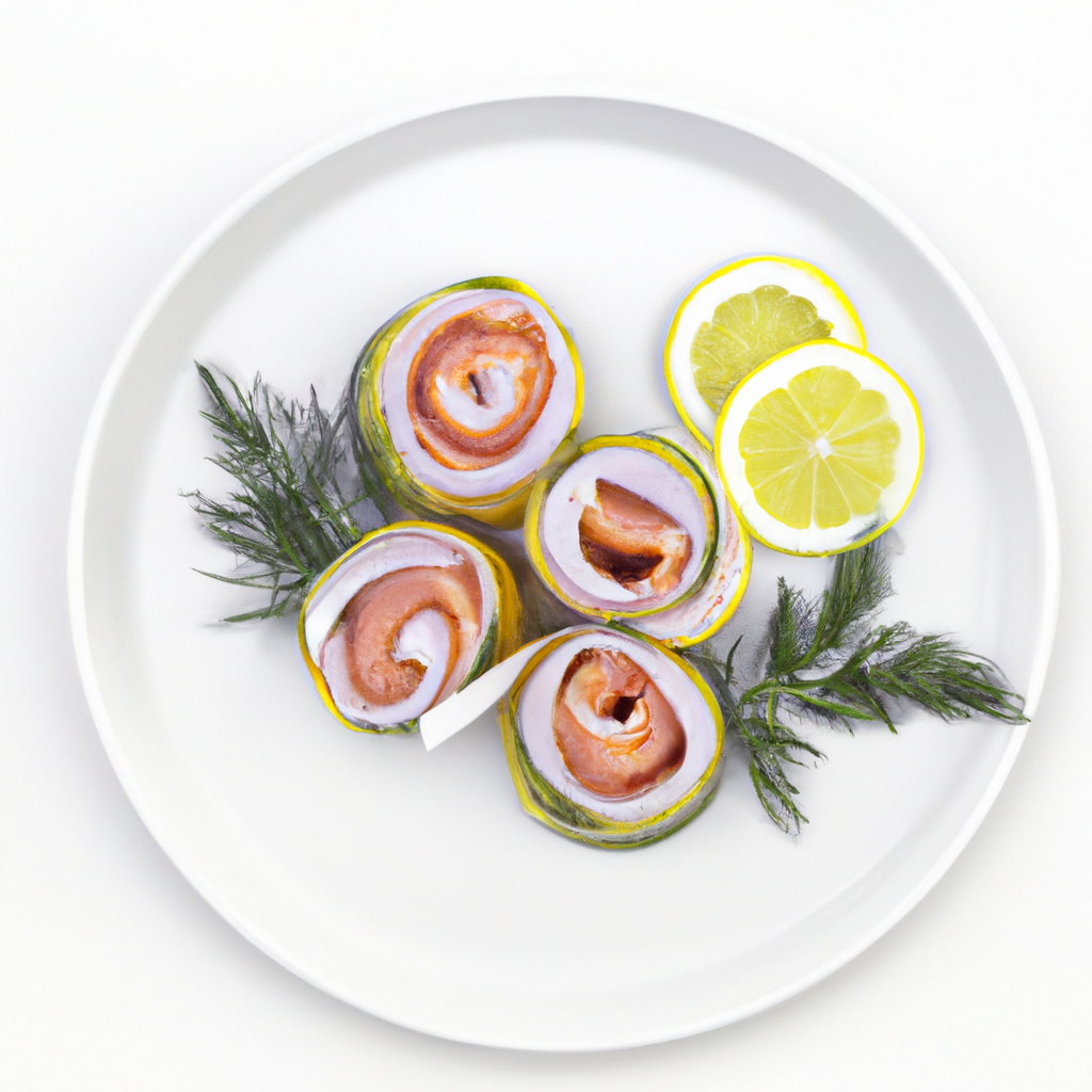 Raucherlachs Rolle