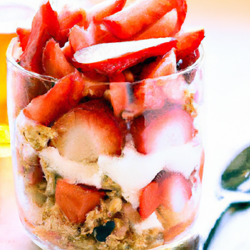 Strawberry Granola Trifle