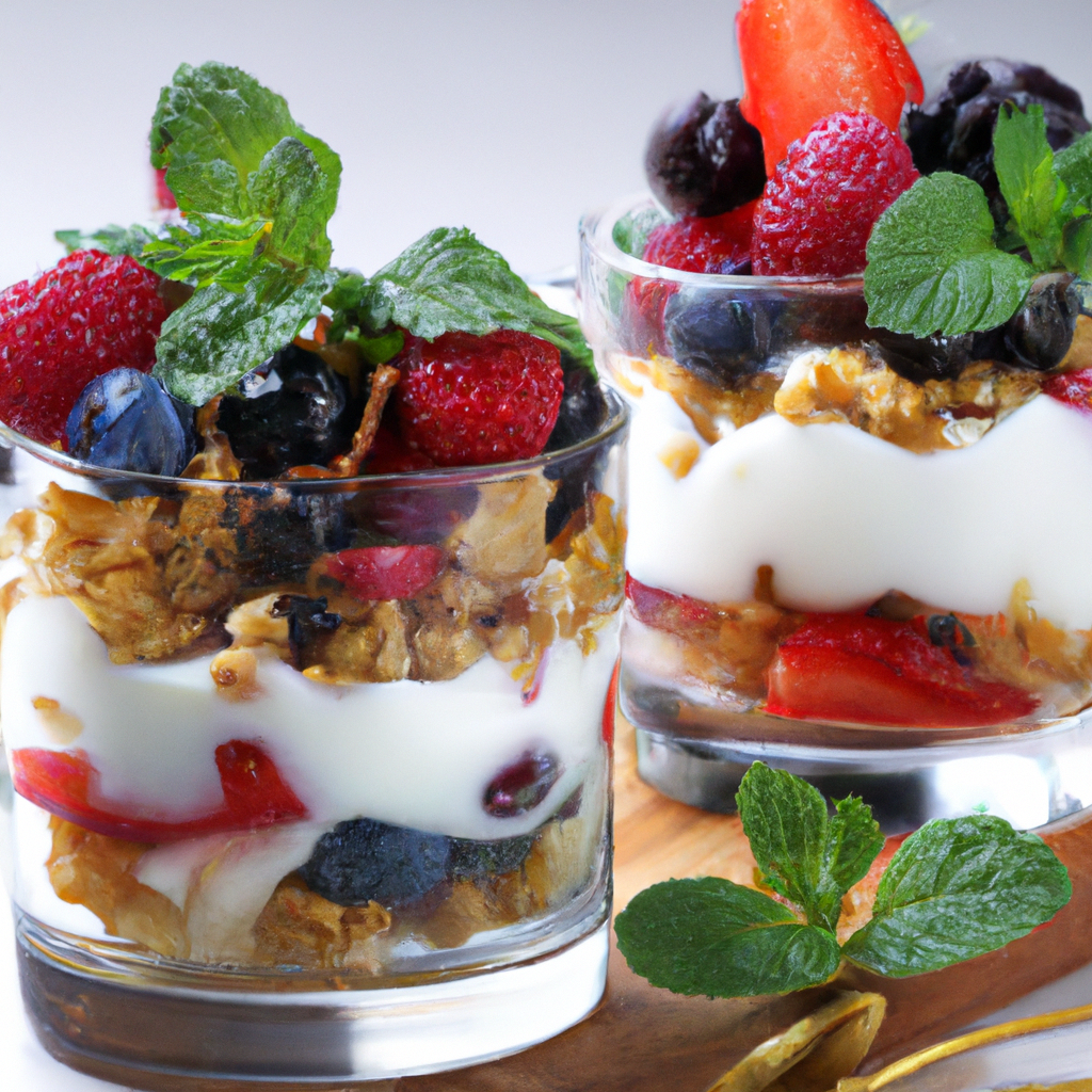 Mixed Berry Yoghurt Crunch