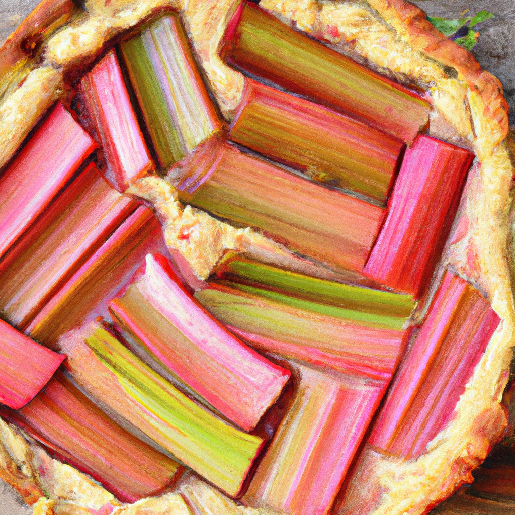 Rhubarb Custard Pie