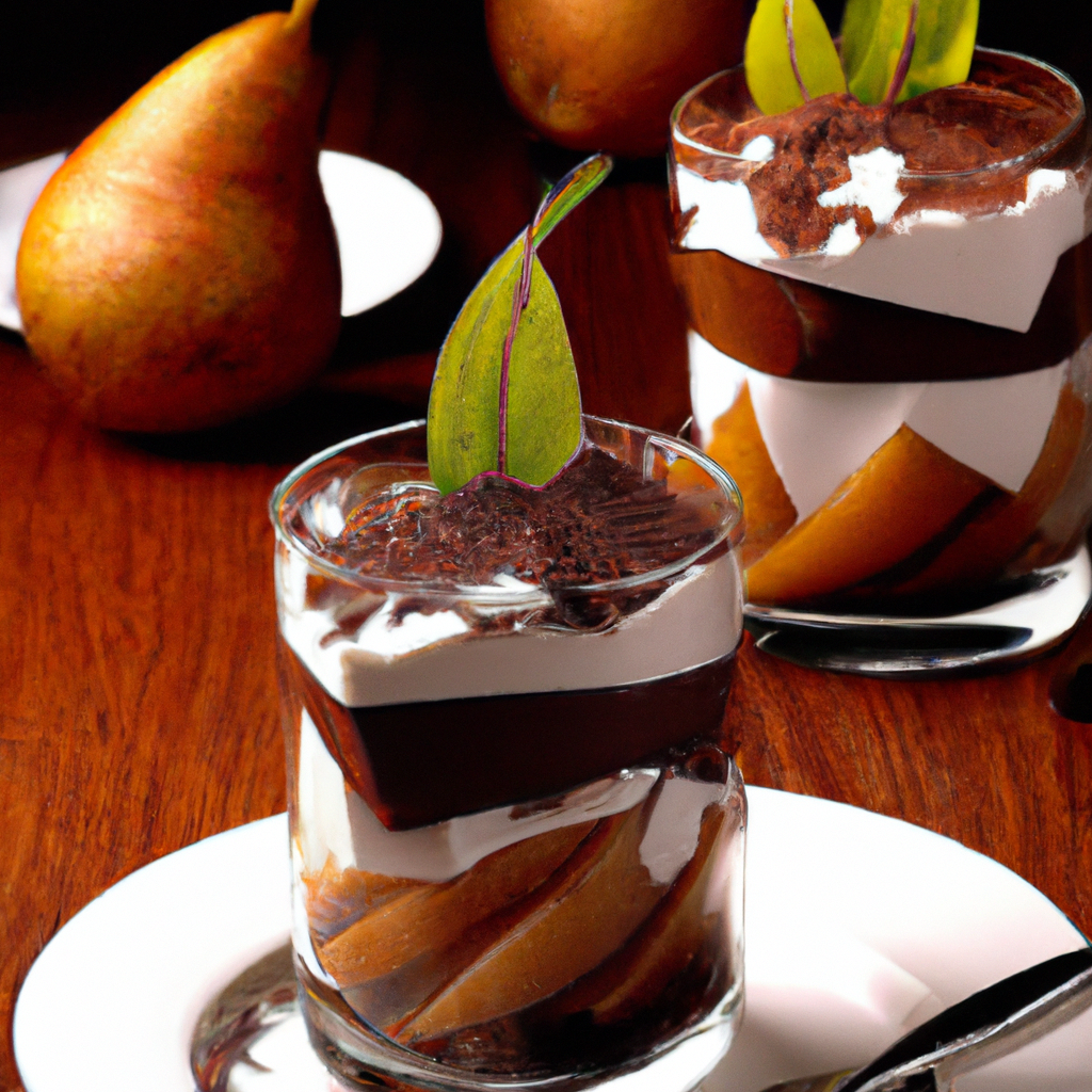 Chocolate Pear Trifle