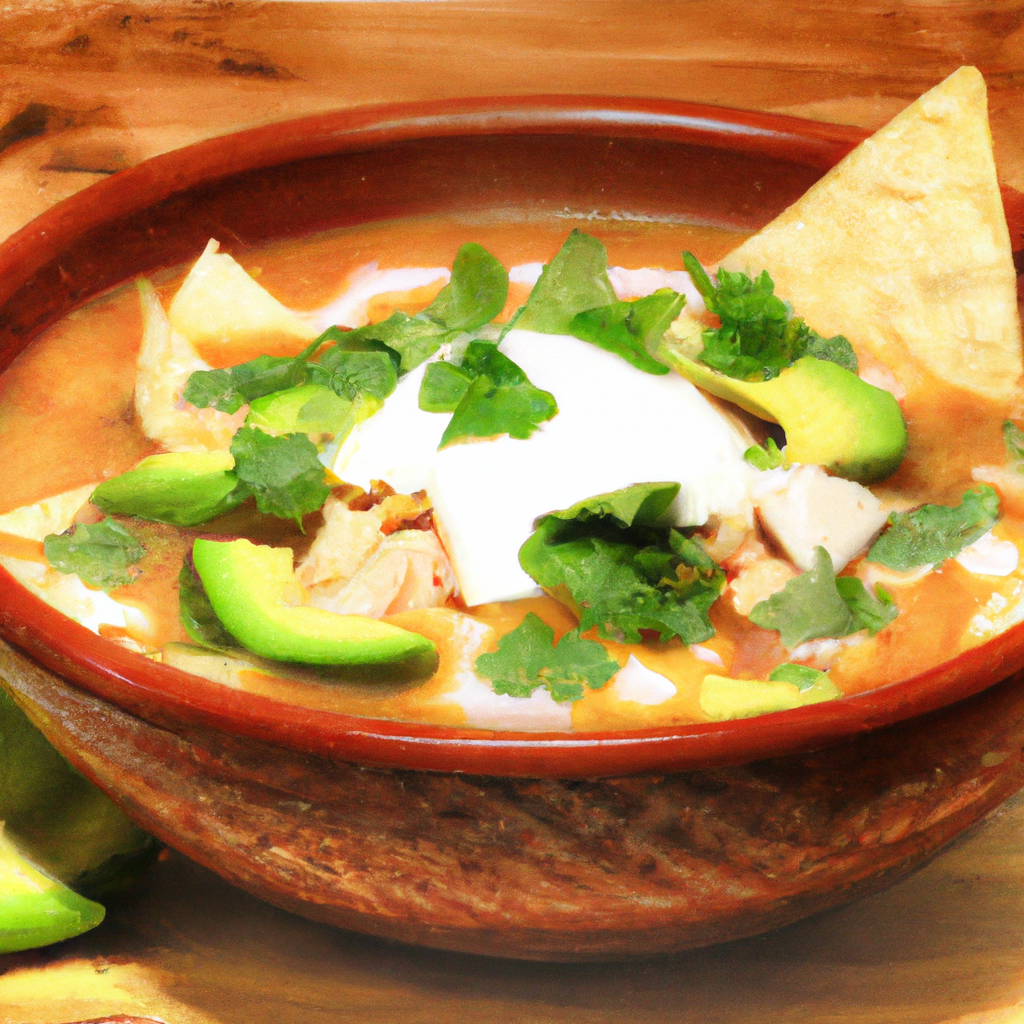Mexican Turkey Tortilla Soup