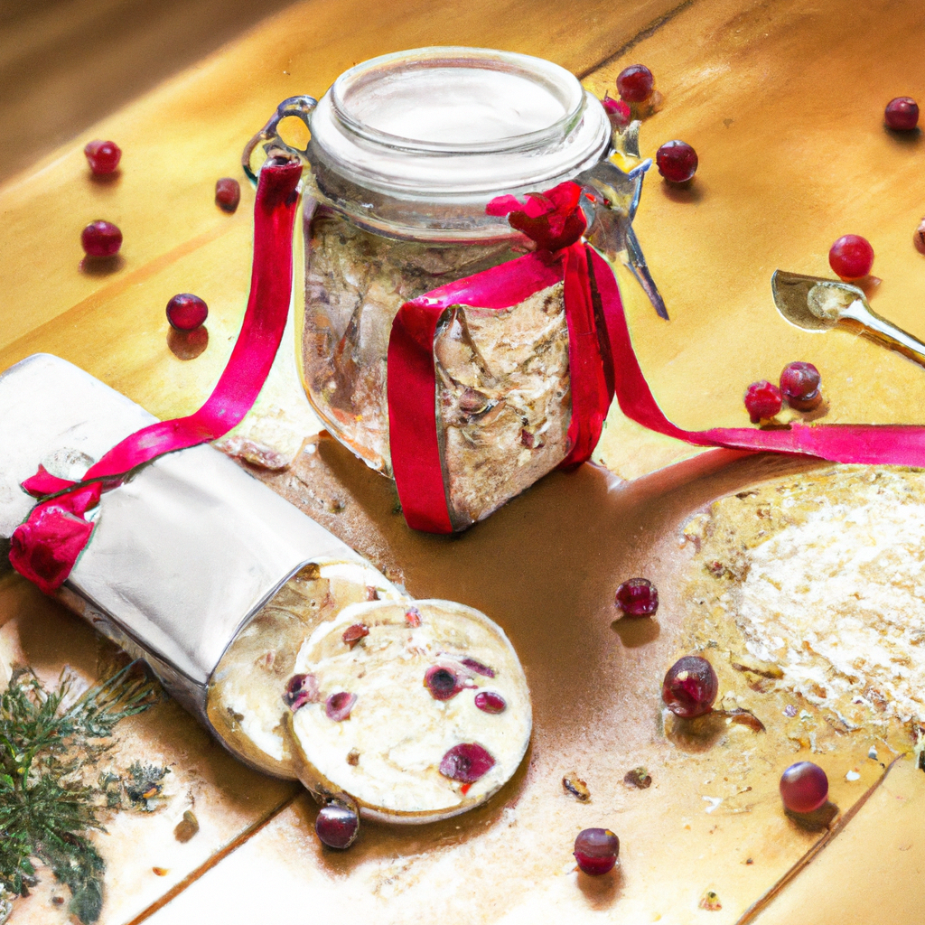 Christmas Biscotti In A Jar
