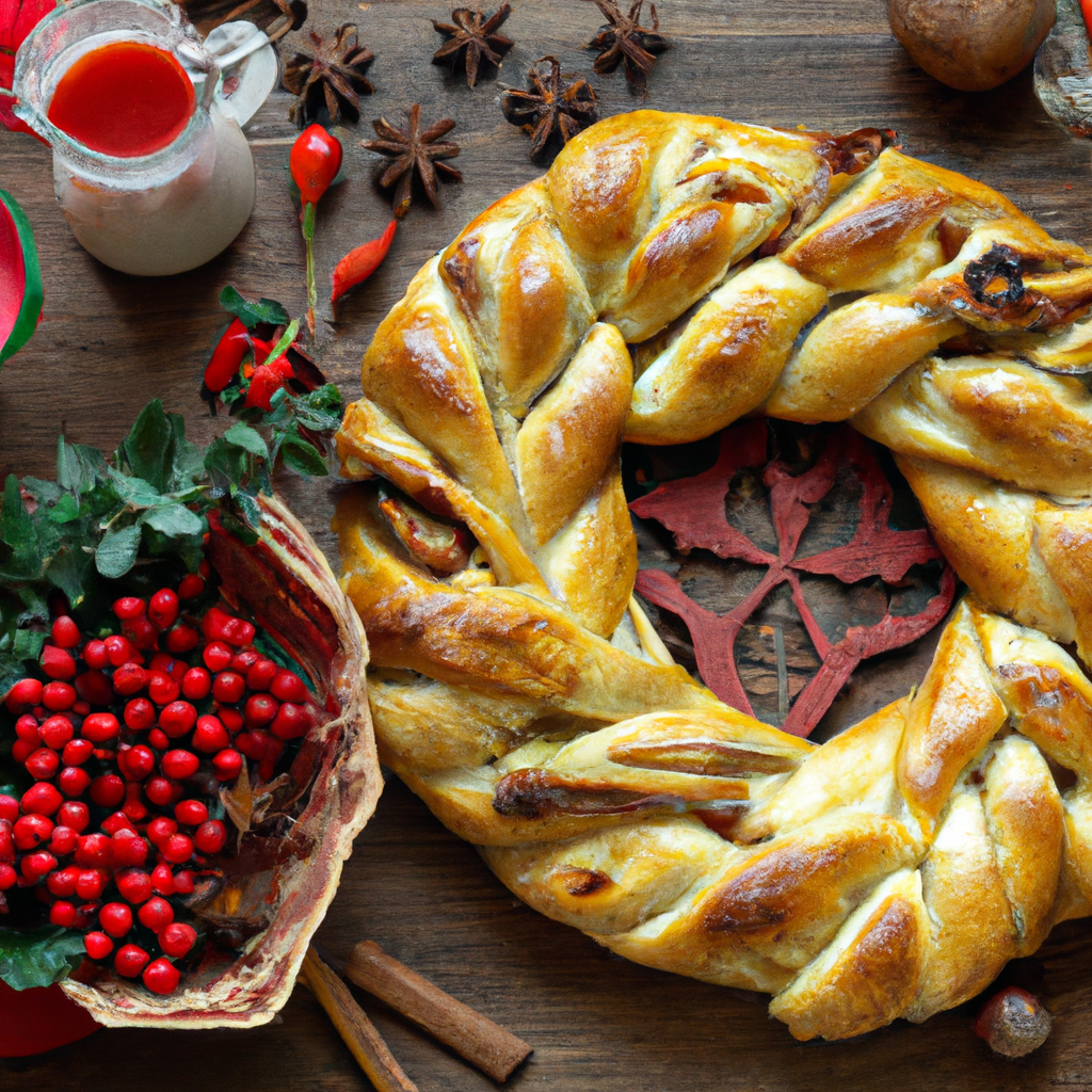 Cheshchensky Pirog Bread With Spices