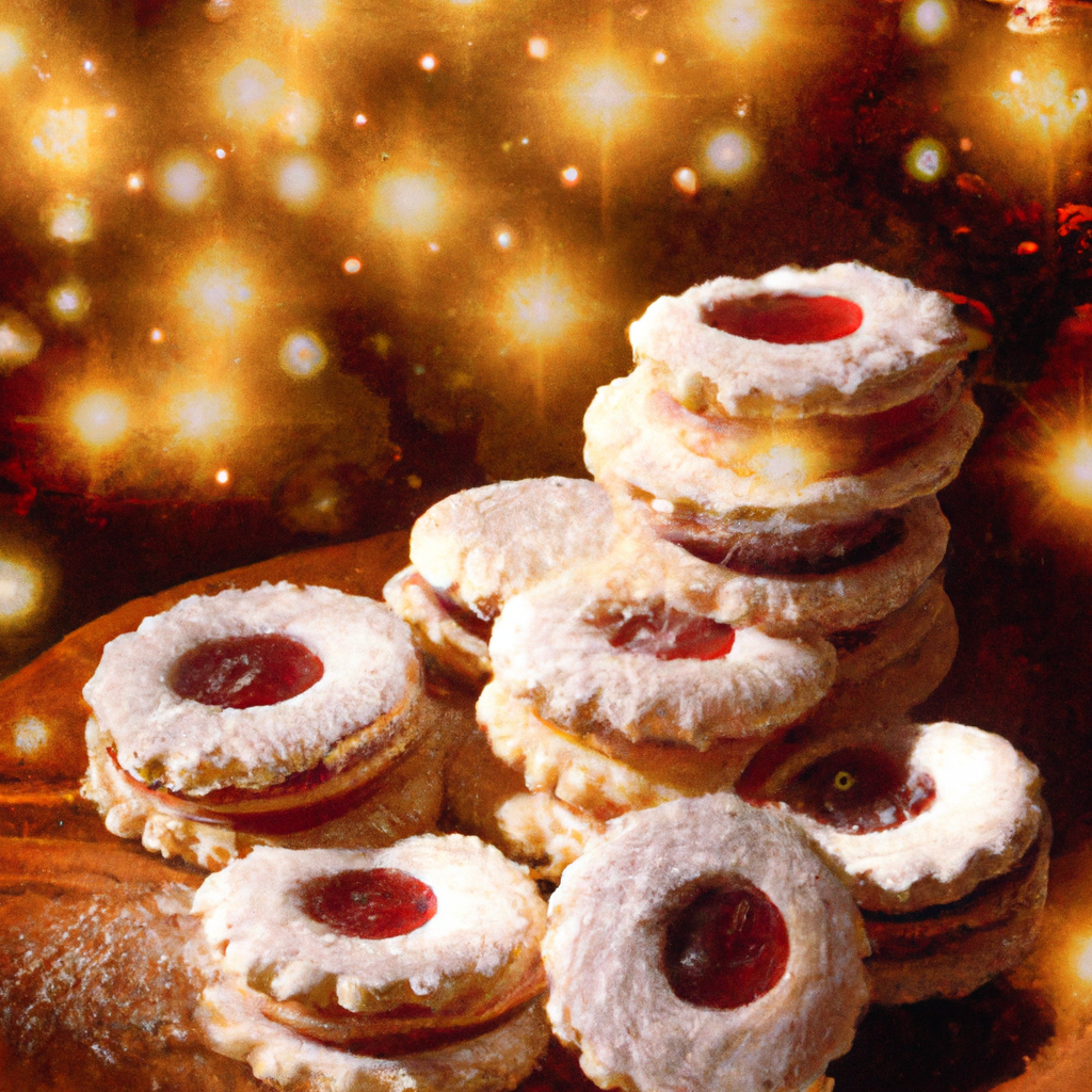 Linzer Kekse Linzer Cookies