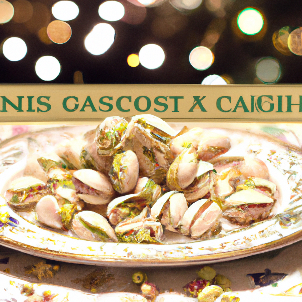 Pistagemar&auml;nger Pistachio Meringues