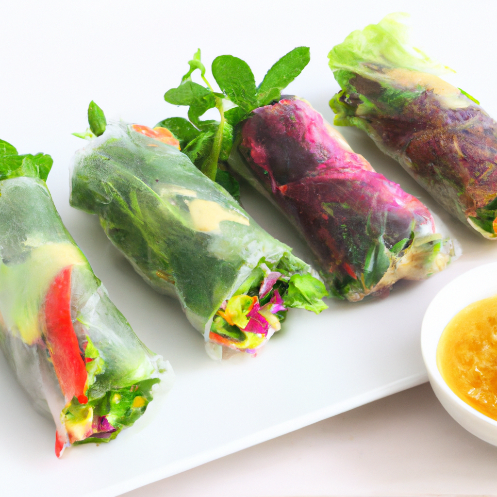 Fresh And Easy Spring Rolls
