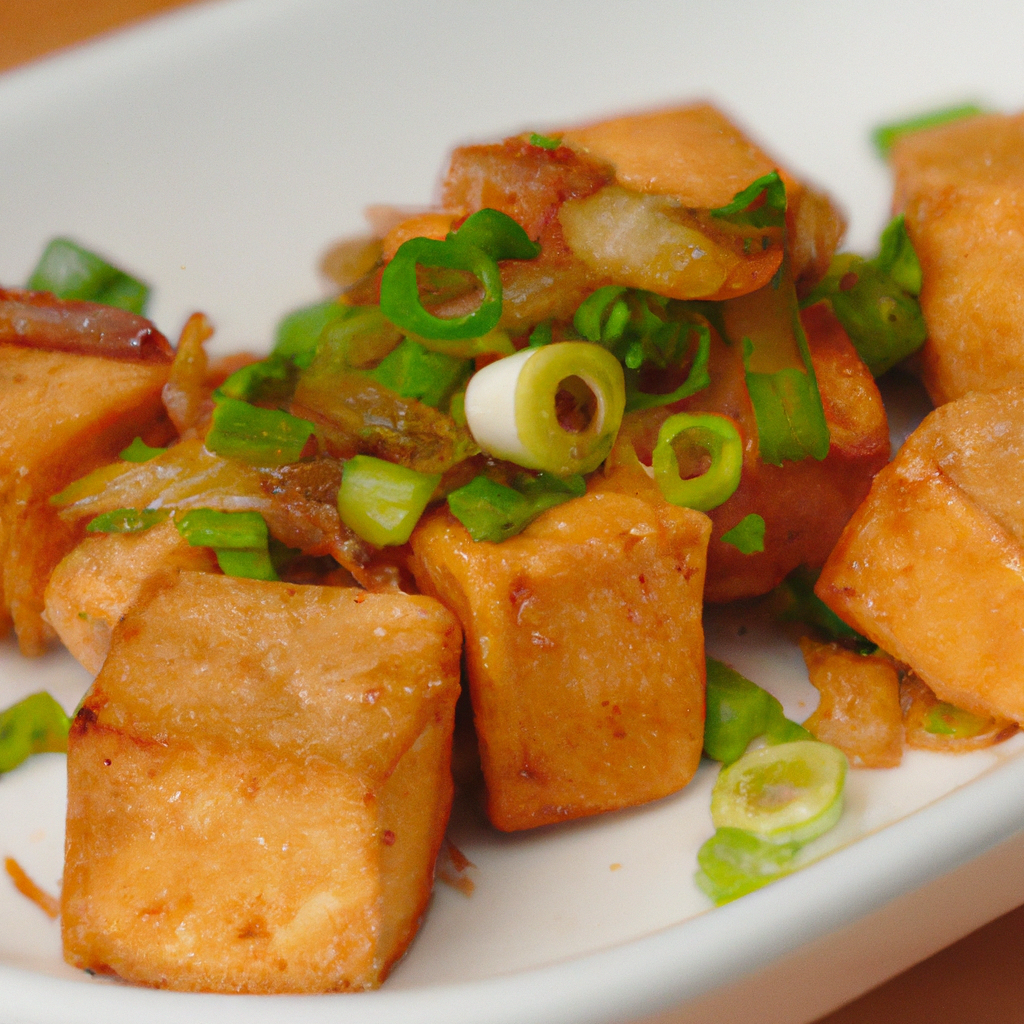 Spicy Fried Tofu