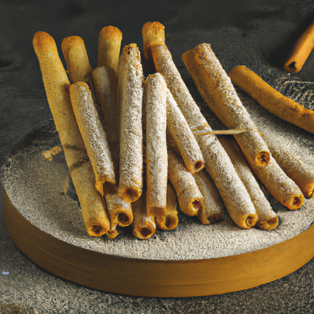 Barquillos De Vino Wine Wafer Rolls