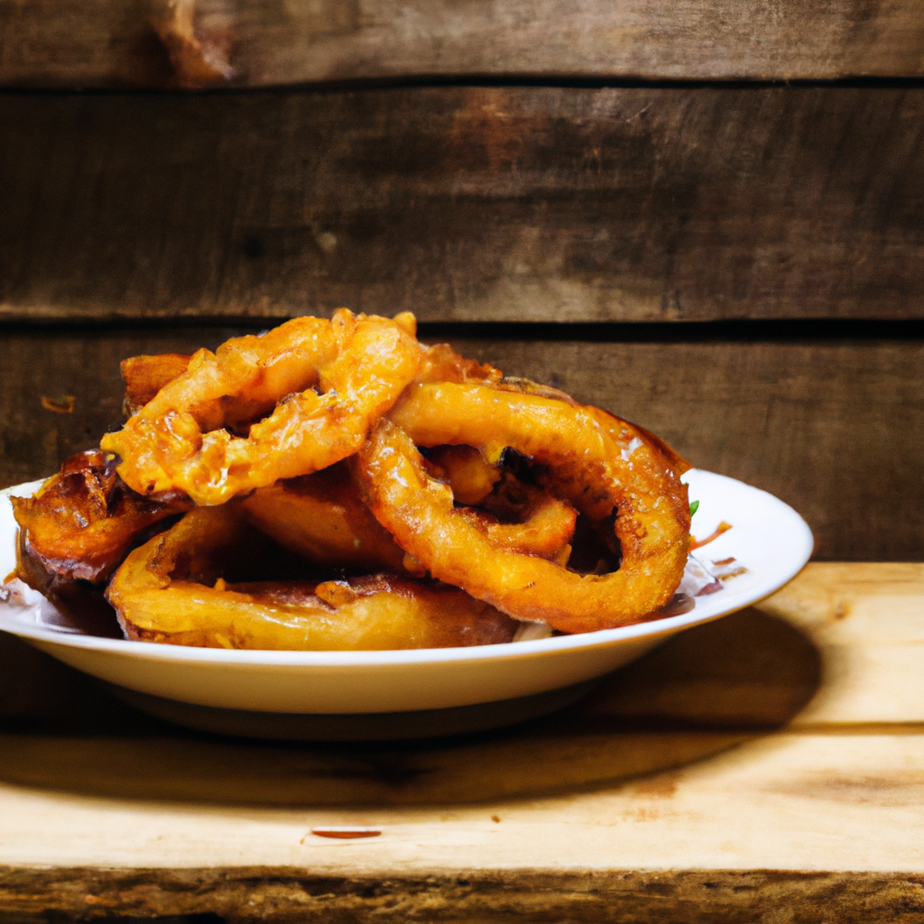 Barbecued Onion Rings