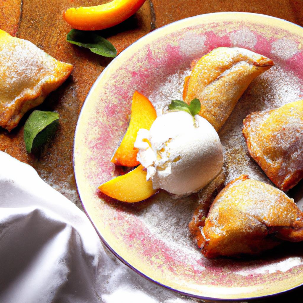 Empanadas De Durazno Peach Empanadas