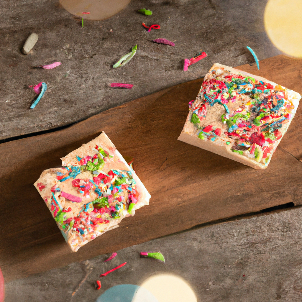 Holiday Fudge With Sprinkles