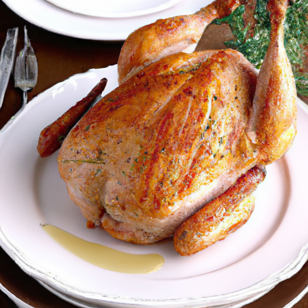 Roasted Salt Brined Turkey