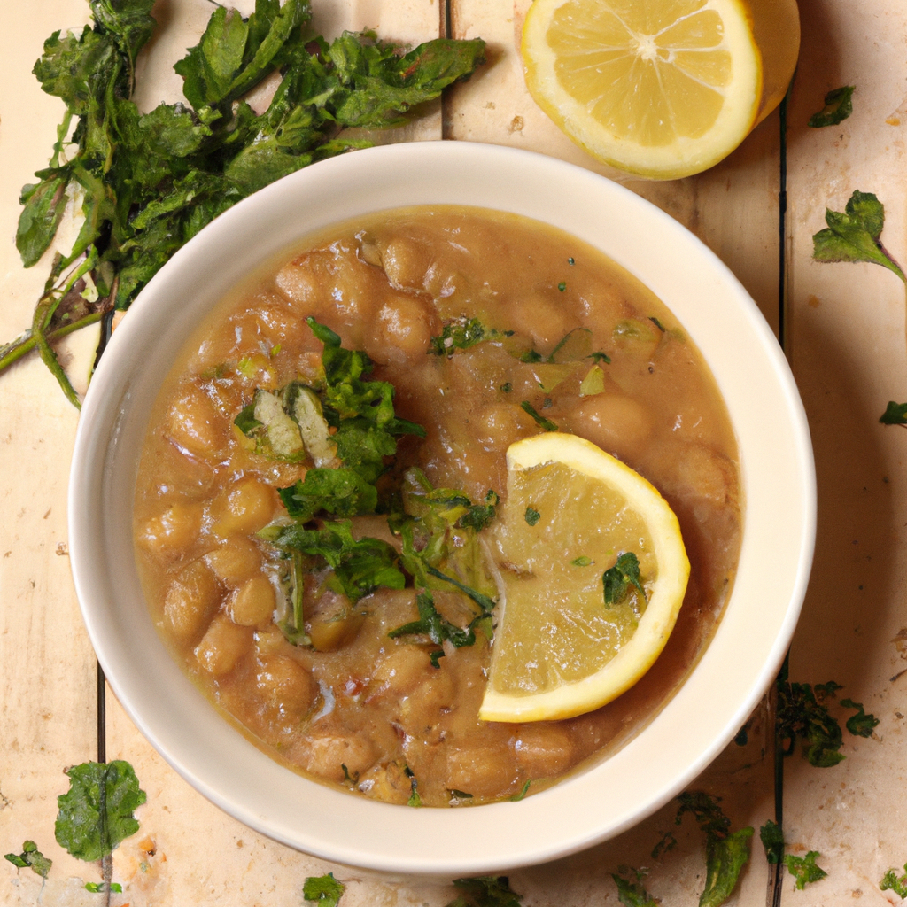 Lebanese Bean Soup