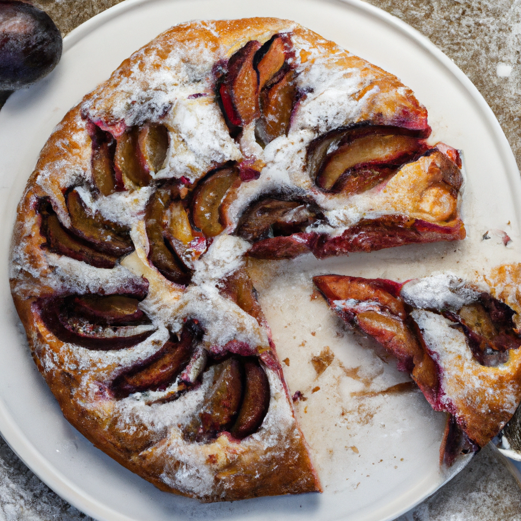 Hefe Pflaumenkuchen