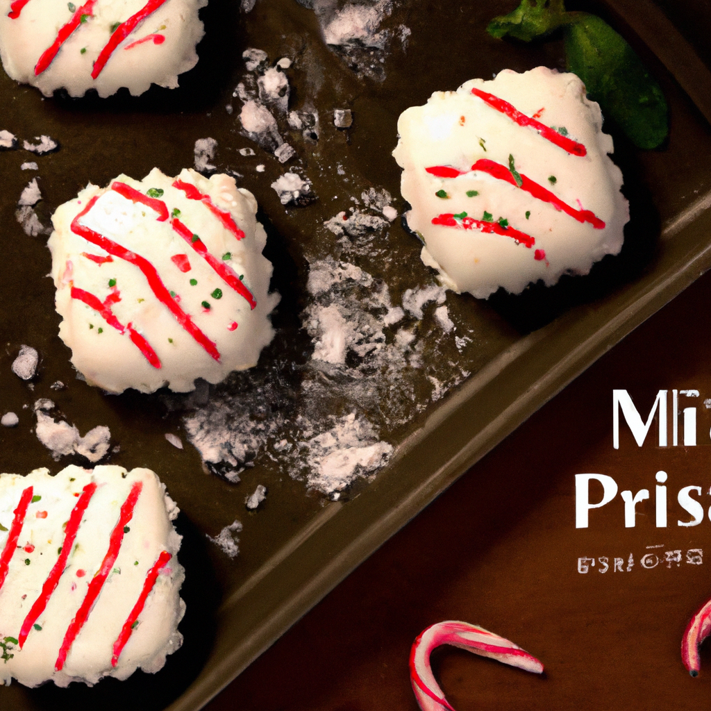 Polkagrissnittar Peppermint Slice Cookies