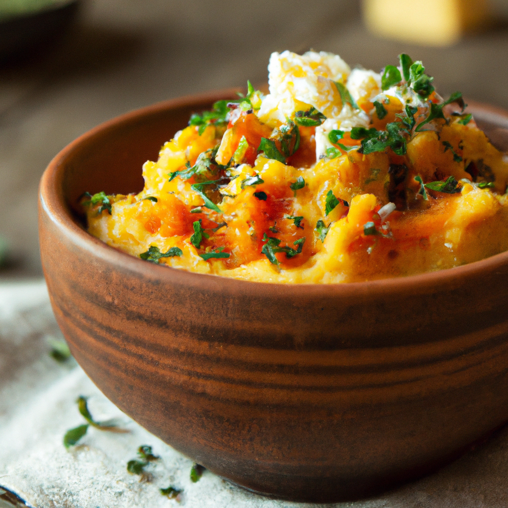 Sweet Potato Polenta