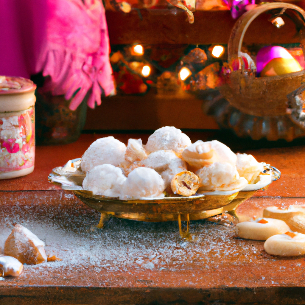 Galletas De Mazap&aacute;n Peanut Candy Cookies
