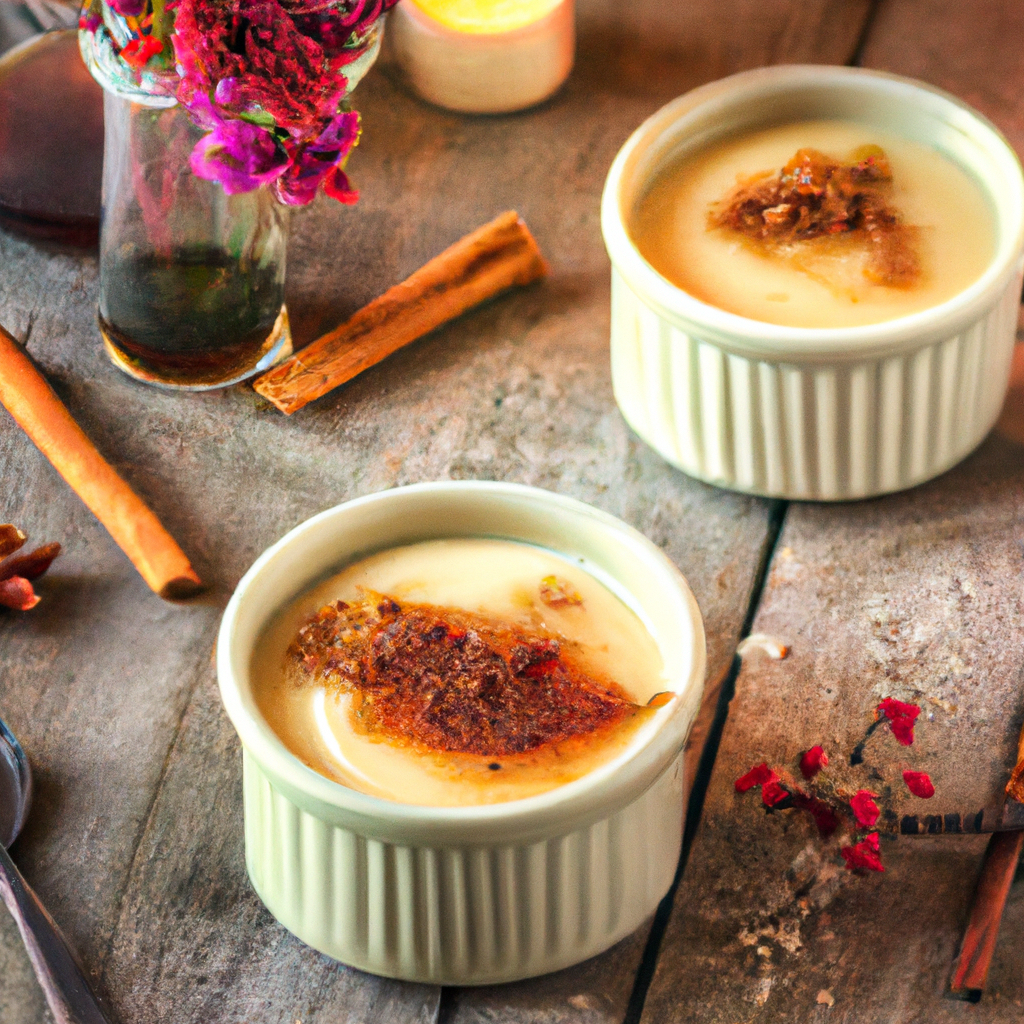 Natillas De Vainilla Vanilla Custard