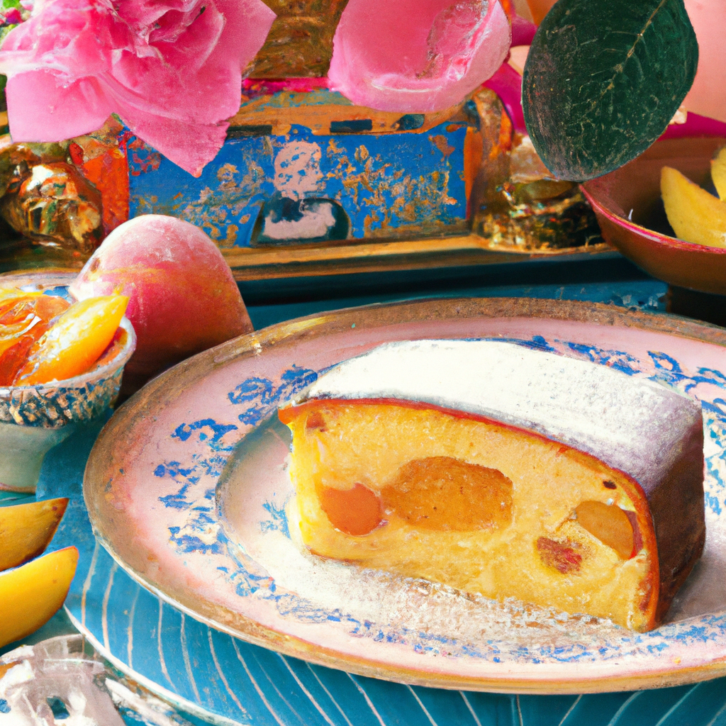 Pastel De Durazno Peach Cake