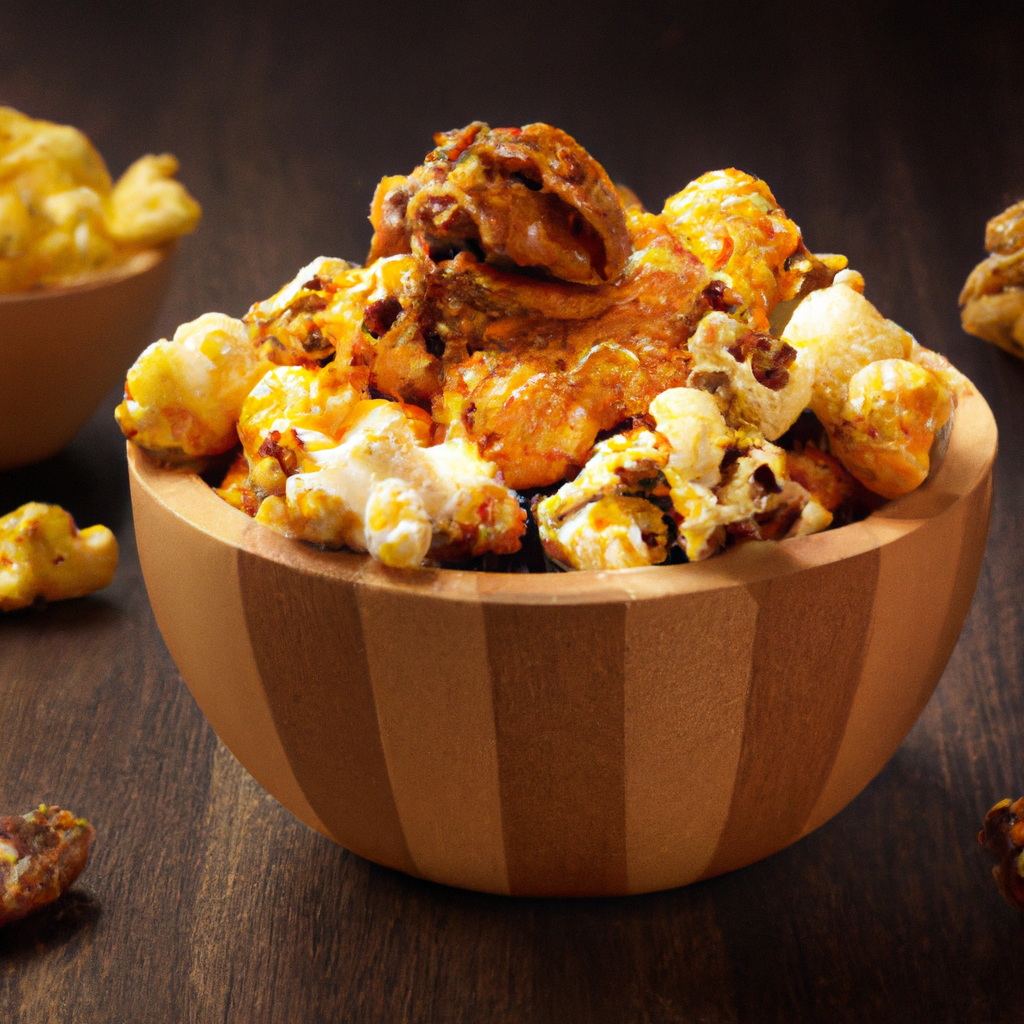 Crispy Nutty Popcorn