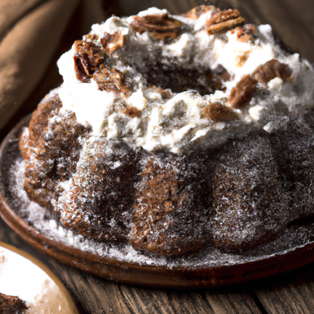 Heath Bar Bundt Cake