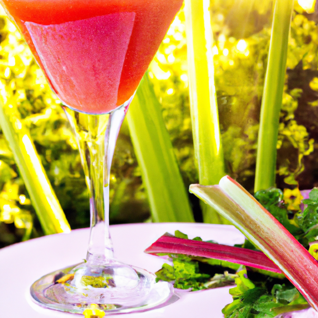 Strawberry Rhubarb Sundowner