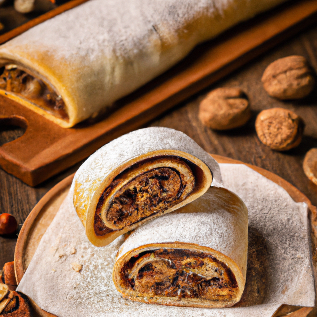Strucla Z Orzechami Nut Strudel