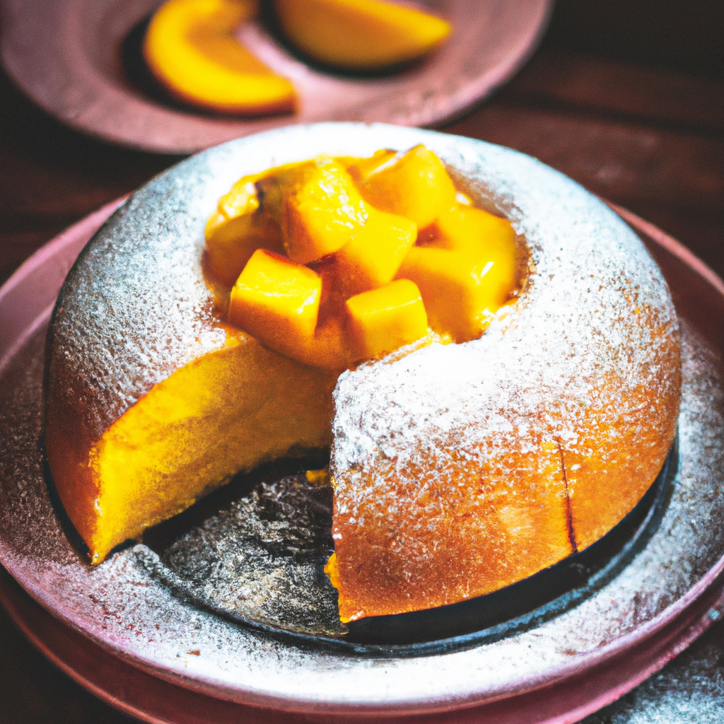 Pastel De Mango Mango Cake