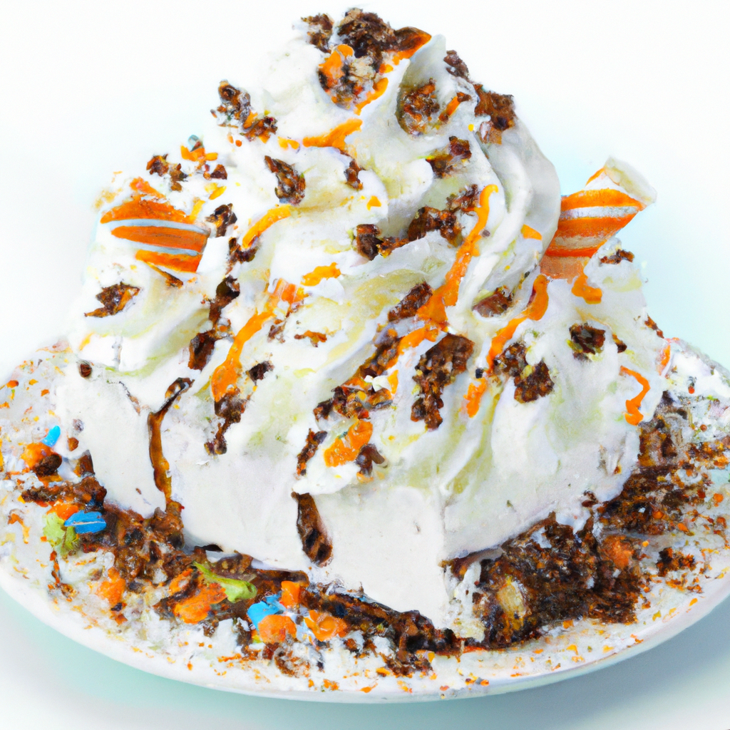Butterfinger Ice Cream Cake