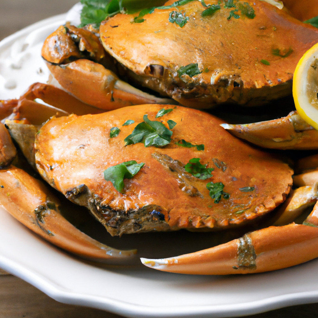 Evangelines Stuffed Crabs