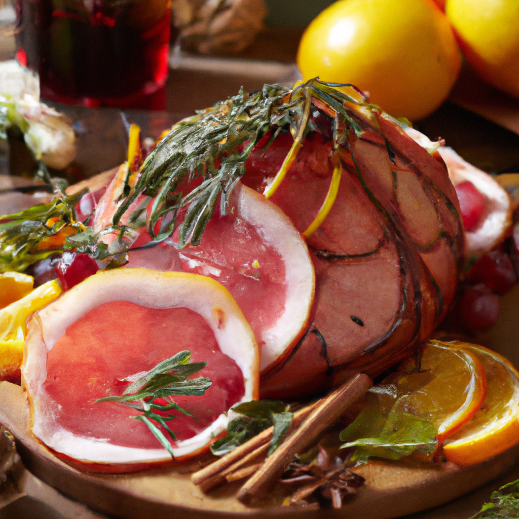 Glazed Mulled Wine Ham Jamie Oliver Recipes