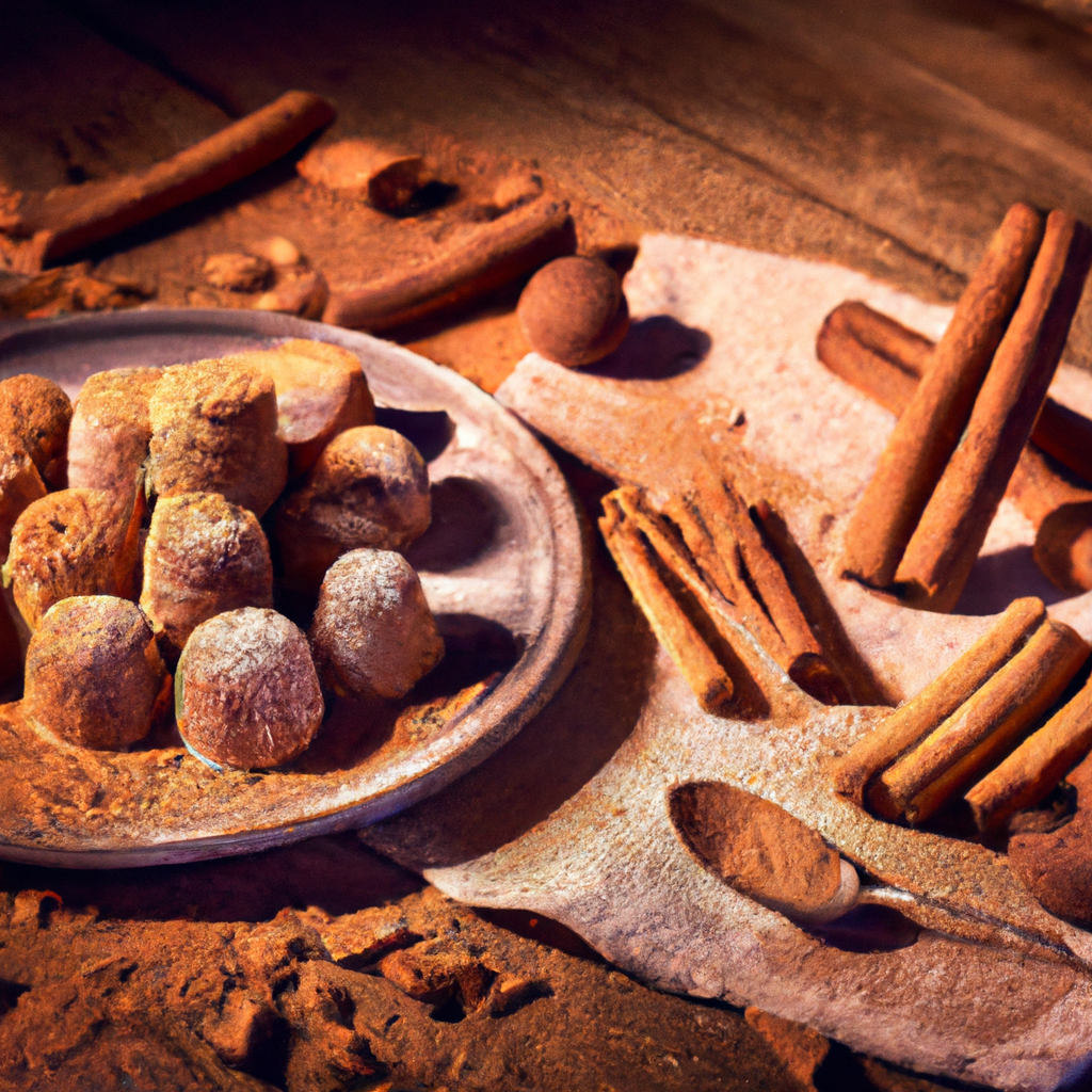 Zimt Pralinen Mit Schokolade Cinnamon Truffles With Chocolate