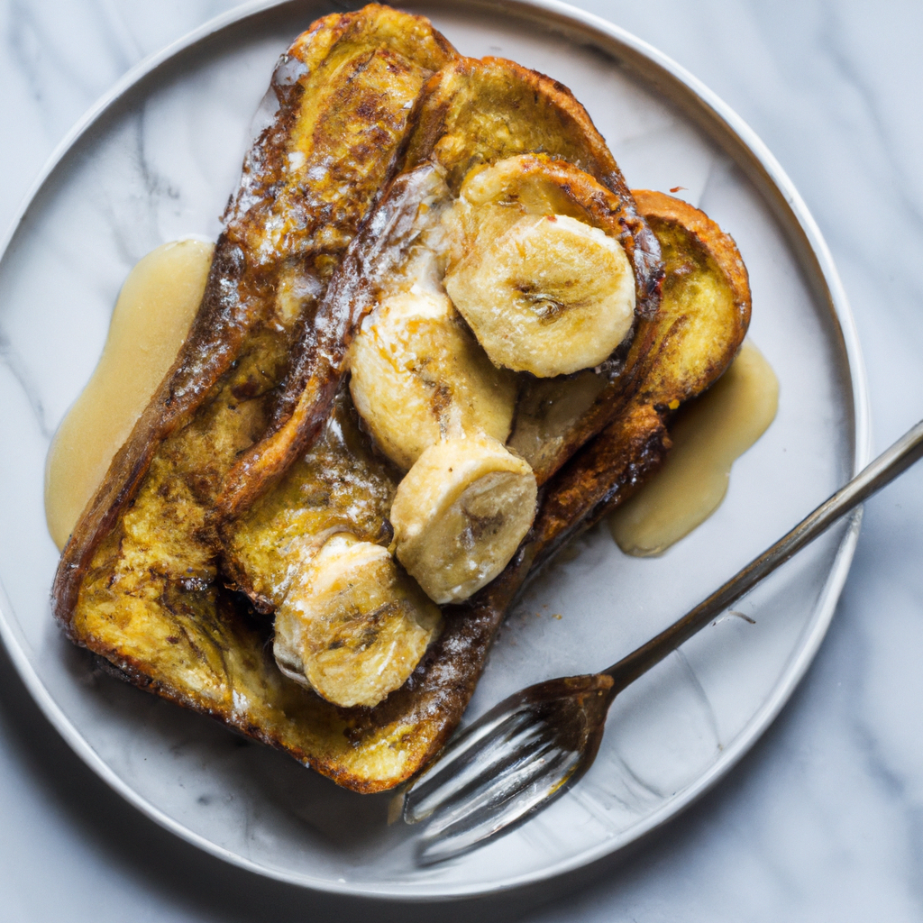 Banana Stuffed French Toast