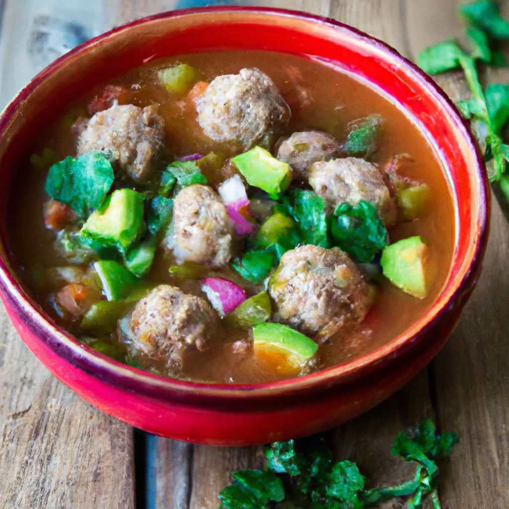 Albondigas Mexican Meatball Soup