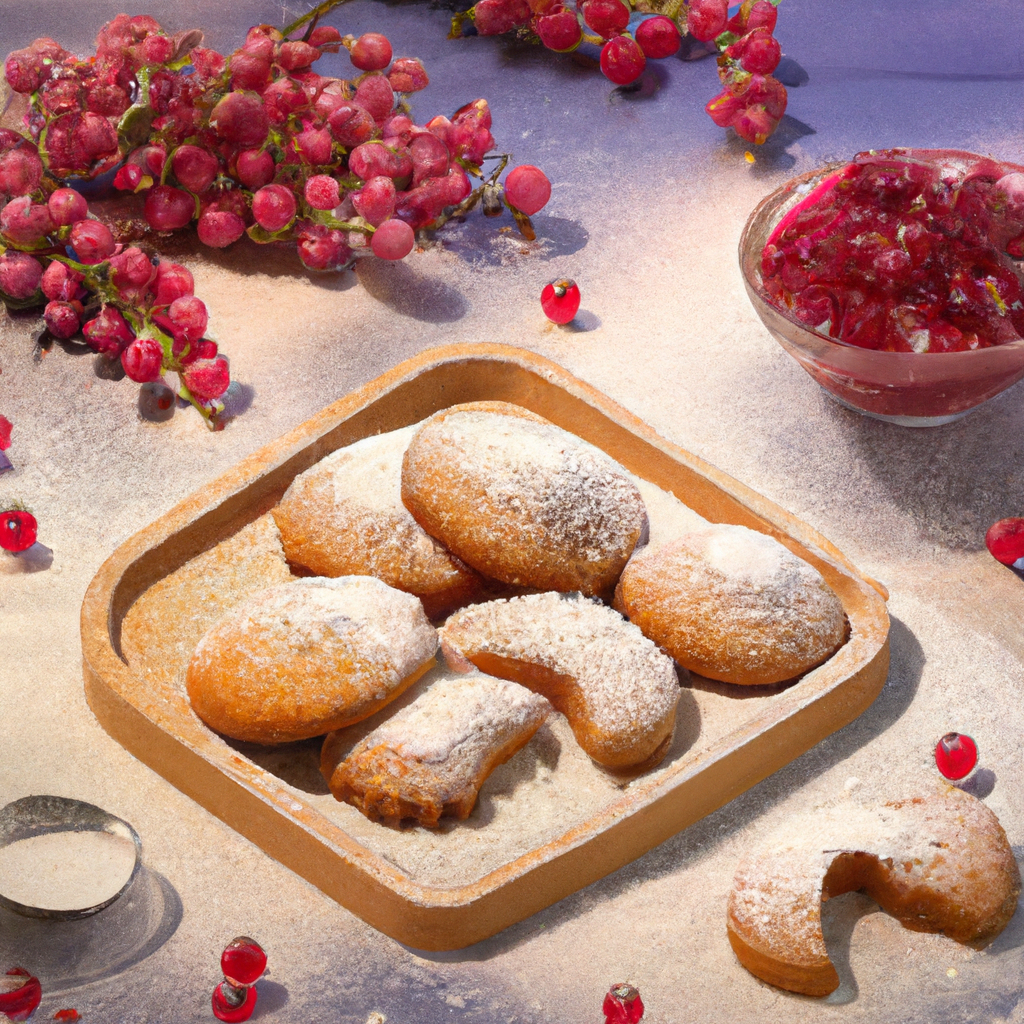 Tytteb&aelig;rsyltet&oslash;y Lingonberry Jam Filled Cookies