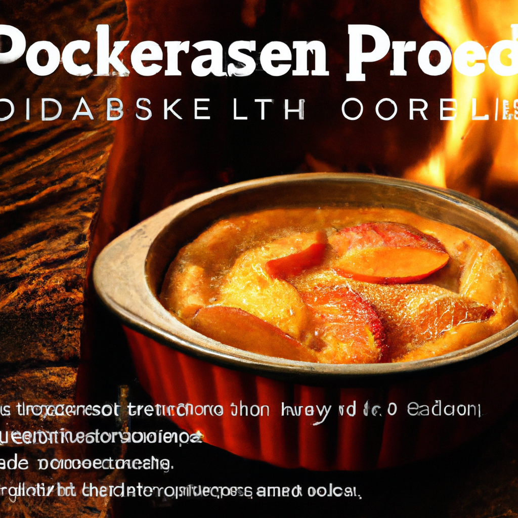 Boy Scout Dutch Oven Peach Cobbler