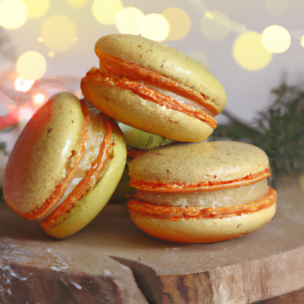 Appelsinmakroner Orange Macaroons