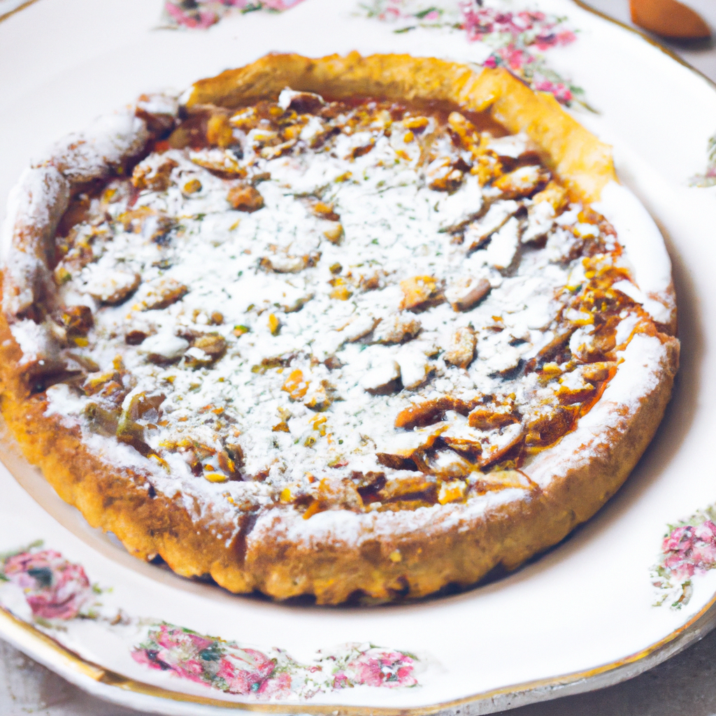 Mazurek Orzechowy Nut Shortcrust Cake