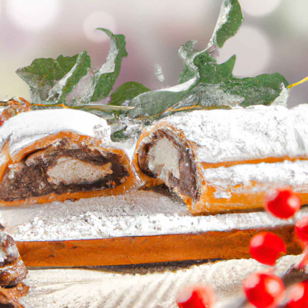 Schoko Mohn Stollen Chocolate Poppy Seed Stollen