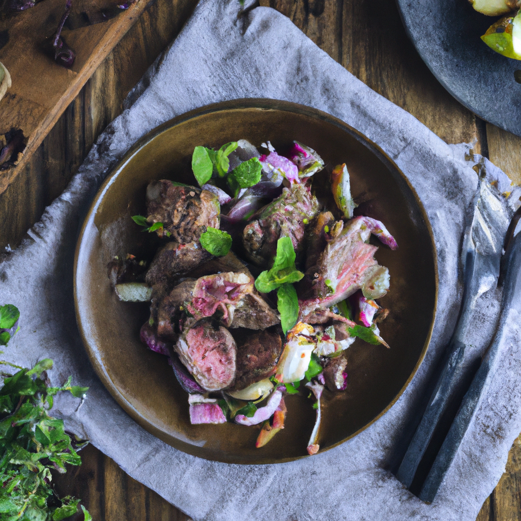 Apple And Onion Dressing For Lamb