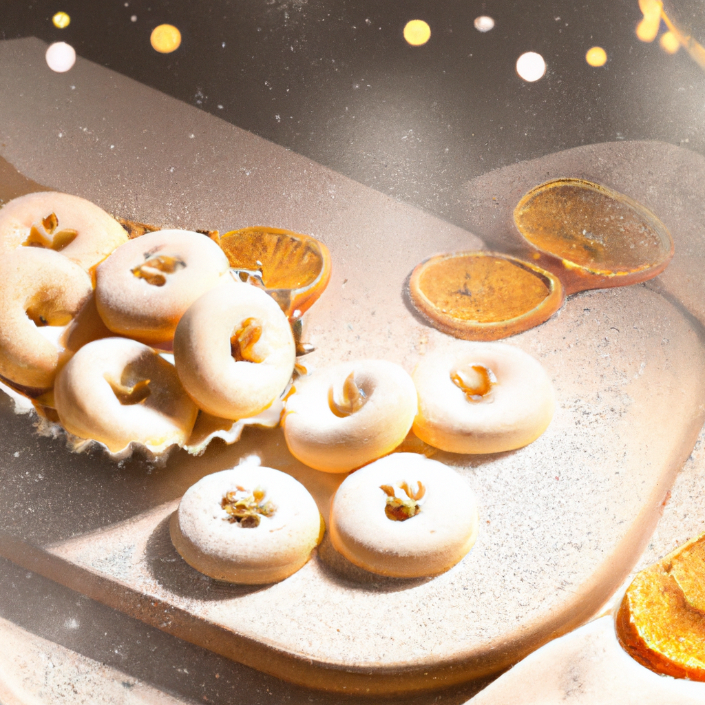 Orangen Spritzgeb&auml;ck Orange Spritz Cookies