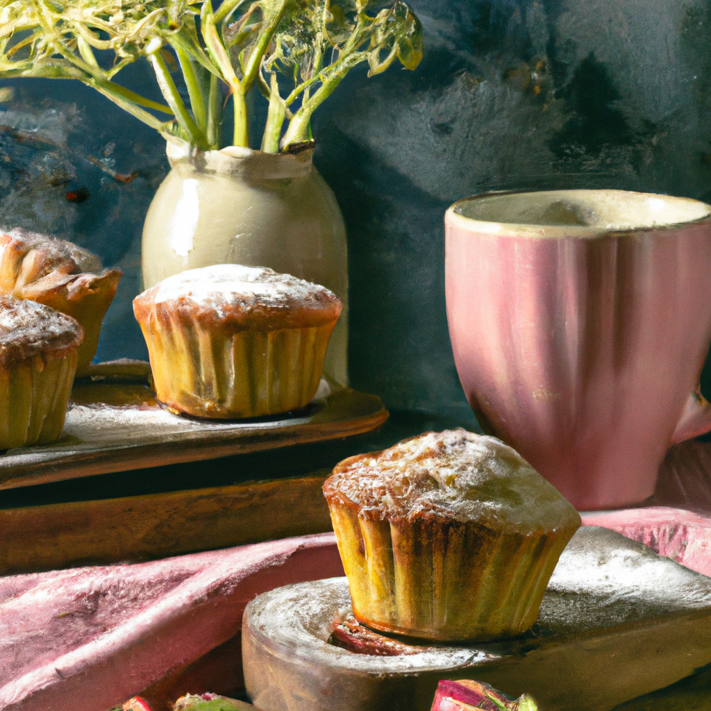 Rhubarb Muffins