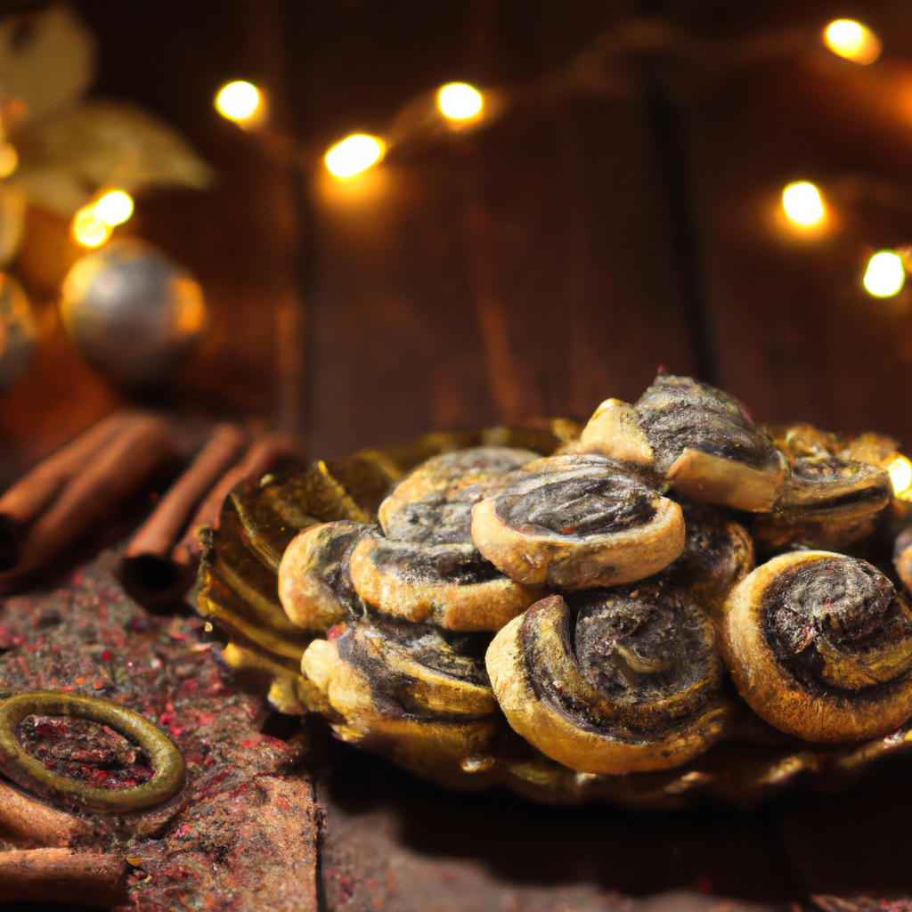 Zimt Mohn Pl&auml;tzchen Cinnamon Poppy Seed Cookies