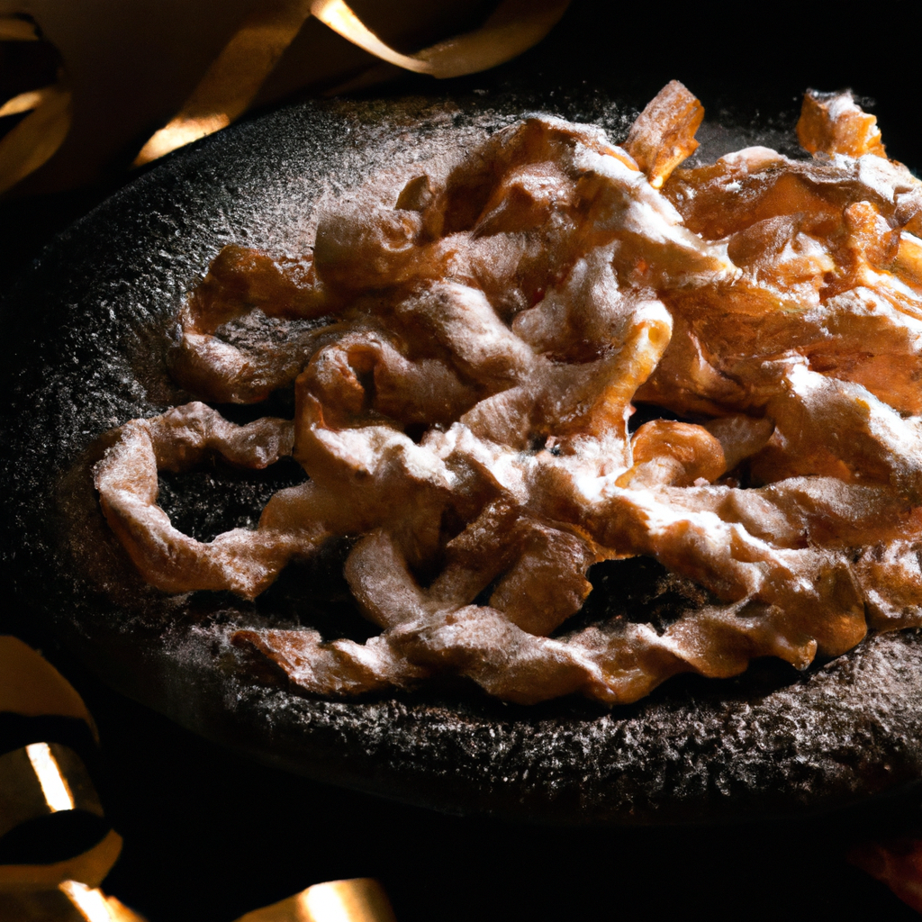 Crostoli Fried Ribbons Dusted With Sugar