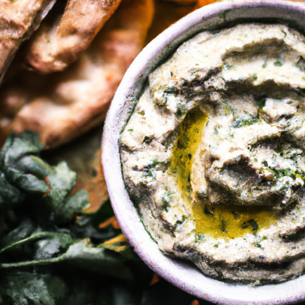 Baba Ganoush With Pita