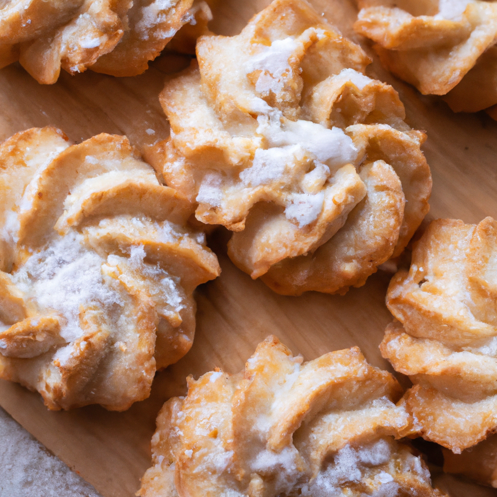 Mandelspritzgeb&auml;ck Almond Spritz Cookies
