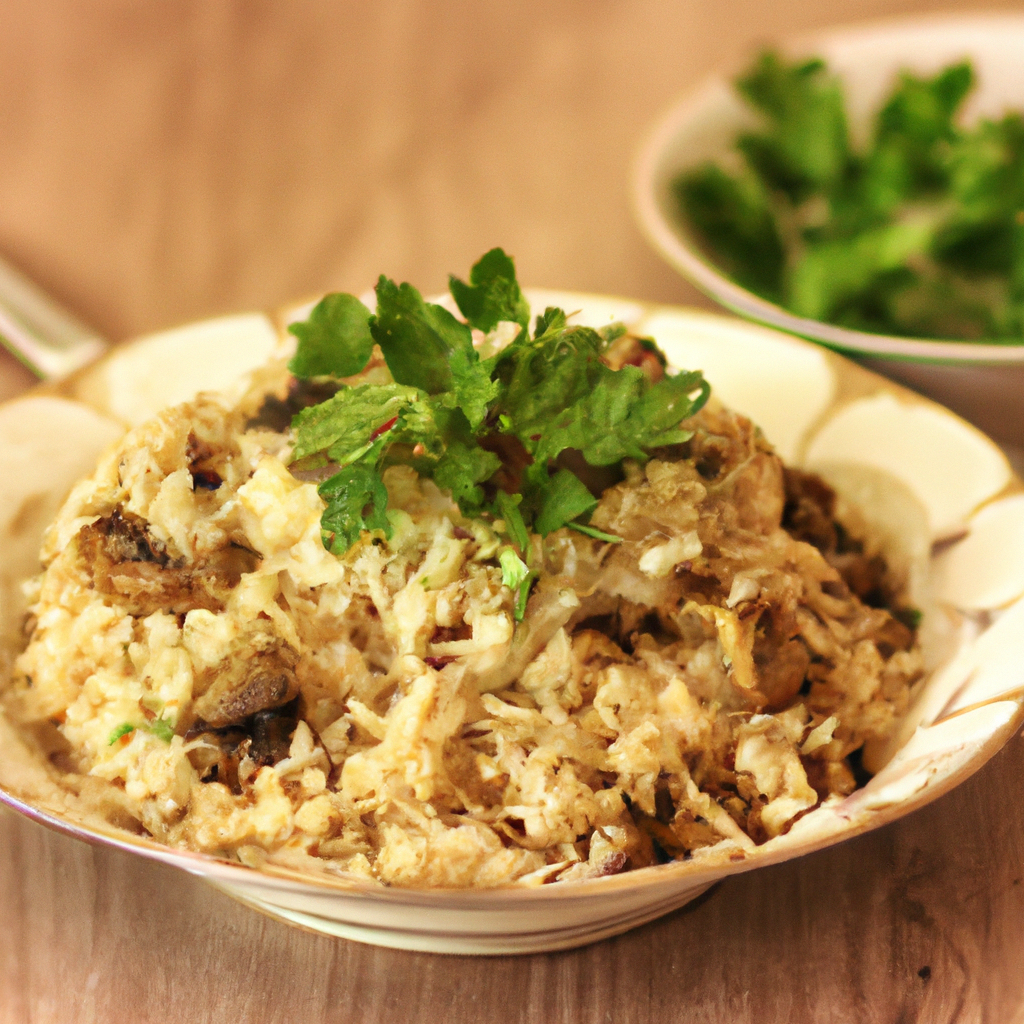Mantarli Pilav Mushroom Rice
