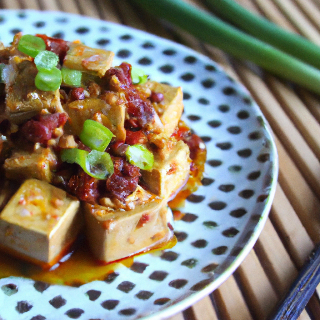 Mapo Tofu Without Meat